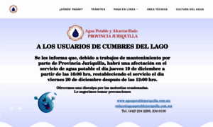 Aguapotablejuriquilla.com.mx thumbnail
