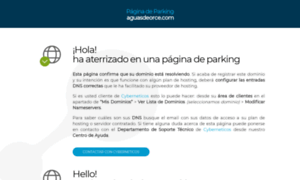Aguasdeorce.com thumbnail