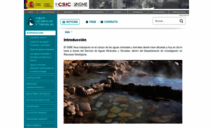 Aguasmineralesytermales.igme.es thumbnail