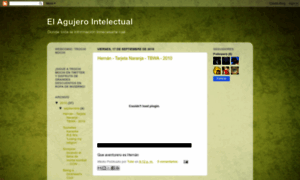 Agujerointelectual.blogspot.fr thumbnail