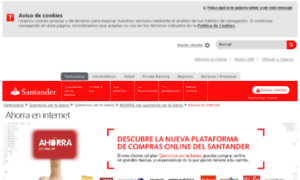 Ahorraeninternet.bancosantander.es thumbnail
