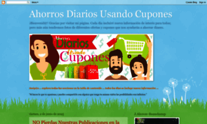 Ahorrosdiariosusandocupones.blogspot.com thumbnail