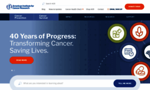 Aicr.org thumbnail