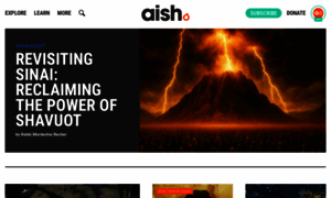 Aish.com thumbnail