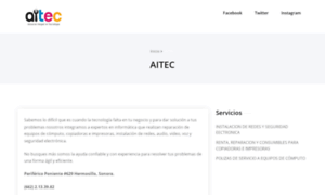 Aitec.com.mx thumbnail