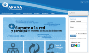 Akana.infd.edu.ar thumbnail