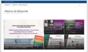 Albertodebelaunde.pe thumbnail