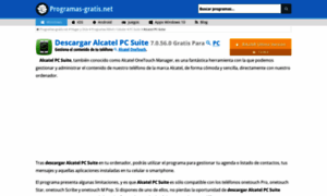 Alcatel-pc-suite.programas-gratis.net thumbnail