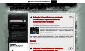 Alejandrobelmontfamilia.wordpress.com thumbnail
