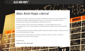 Alesandhops.com thumbnail