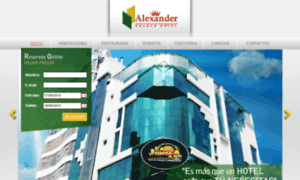 Alexanderpalacehotel.com.bo thumbnail