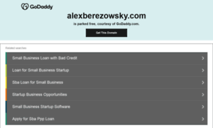 Alexberezowsky.com thumbnail