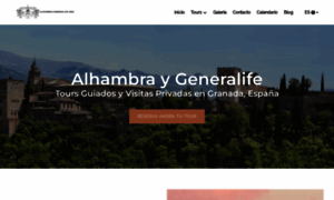 Alhambraygeneralife.org thumbnail