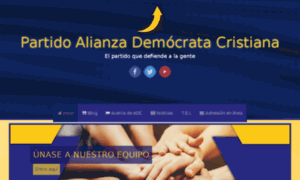 Alianzademocratacristiana.com thumbnail