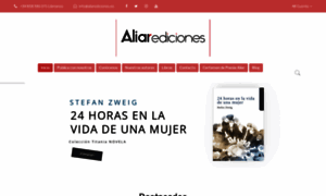 Aliarediciones.es thumbnail