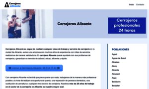 Alicantecerrajeros.com thumbnail