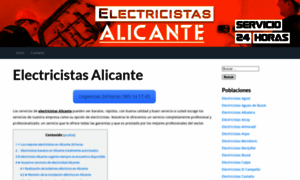 Alicanteelectricistas.com thumbnail