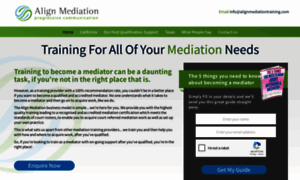 Alignmediationtraining.com thumbnail