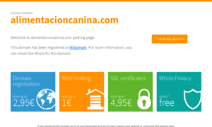 Alimentacioncanina.com thumbnail