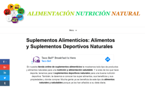 Alimentacionnutricionnatural.com thumbnail