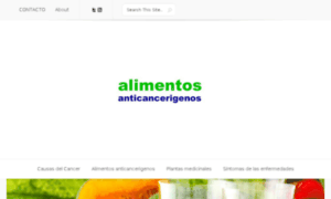 Alimentosanticancerigenossaludables.com thumbnail