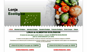 Alimentosecologicos.es thumbnail