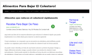 Alimentosparabajarelcolesterol.com thumbnail
