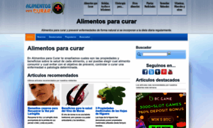 Alimentosparacurar.com thumbnail