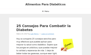Alimentosparadiabeticos.net thumbnail