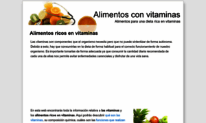 Alimentosvitaminas.com thumbnail