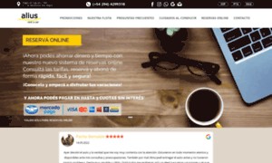 Aliusrentacar.com thumbnail