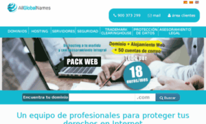 Allglobalnames.com thumbnail
