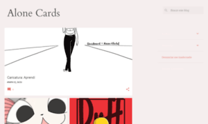 Alonecards.com thumbnail