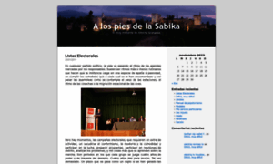 Alospiesdelasabika.wordpress.com thumbnail