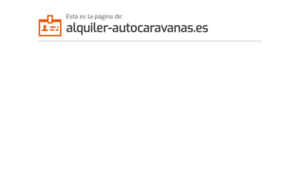 Alquiler-autocaravanas.es thumbnail