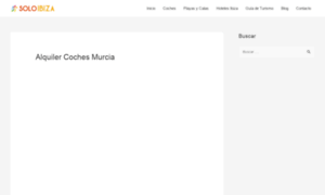Alquilercochesmurcia.soloibiza.com thumbnail