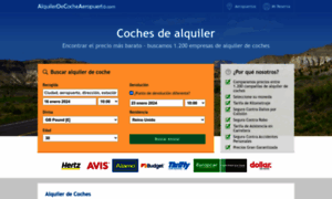 Alquilerdecocheaeropuerto.com thumbnail