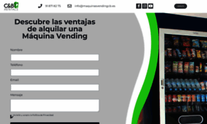 Alquilermaquinasvending.es thumbnail