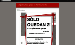 Alquilerplazagarajenervion.blogspot.com thumbnail