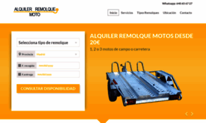 Alquilerremolquemoto.com thumbnail