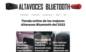Altavocesbluetooth.top thumbnail