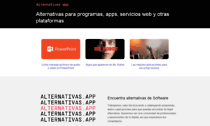Alternativas.app thumbnail