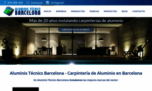 Aluministecnicsbarcelona.com thumbnail