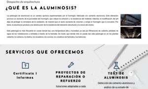 Aluminosis.org thumbnail