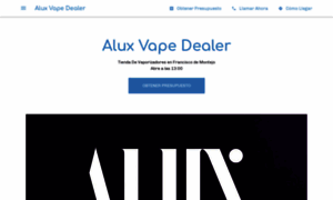 Aluxvapedealer.negocio.site thumbnail