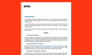 Amac.org.mx thumbnail
