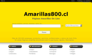 Amarillas800.cl thumbnail
