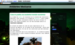 Ambientesmexicanos.blogspot.com.ar thumbnail