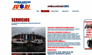 Ambulanciassuri.com thumbnail