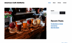Americancraftaleworks.com thumbnail